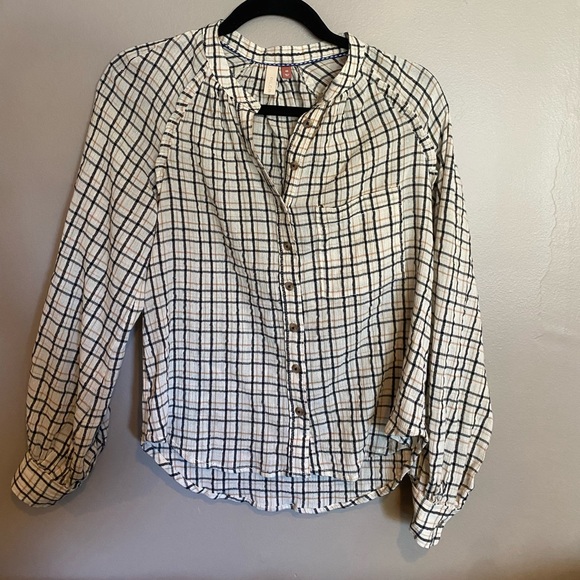 Anthropologie Pilcro Plaid Shirt - Picture 4 of 10